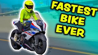 First Ride on 2022 BMW s1000RR vs Ducati V4 *INSANE*