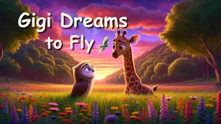 Gigi Dreams to Fly - a gentle giraffe with a big dream to soar through the skies - Children Story