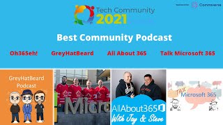 The Tech Community Awards - The Best Community Podcast 2021 Ceremony