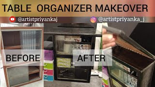 Table Organizer Makeover | Foldable Table