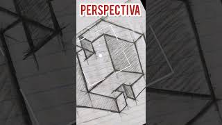 PERSPECTIVA ISOMÉTRICA - CROQUI #shorts