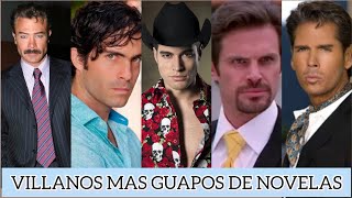 VILLANOS MÁS GUAPOS DE TELENOVELAS | TOP 12 ♡