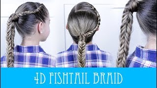 HOW TO: FOUR 4D FISHTAIL BRAID