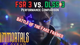 FSR 3 Frame Generation vs DLSS 3 Frame Generation Performance Comparison