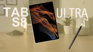 Samsung GALAXY TAB S8 ULTRA : elle est ENORME ! - TEST