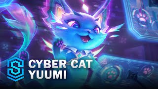 Cyber Cat Yuumi Skin Spotlight - League of Legends