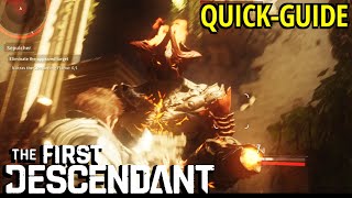 Sepulcher (Quick Guide) Narzas Boss - MULTI SHIELDS - SUPER REGEN? - First Descendant