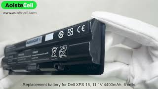 Replacement battery for Dell XPS 15 (4400mAh 6 cells & 6600mAh 9 cells )