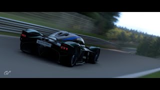 Aston Martin Valkyrie at Best Lap at Nurburgring | Gran Turismo 7