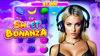 🔱 SWEET BONANZA Küçük Kasa 🍭 200 000 ₺ KALPLERLE BAŞLAYAN EFSANE 🔱 50x KOMBO   BIG WIN #swee