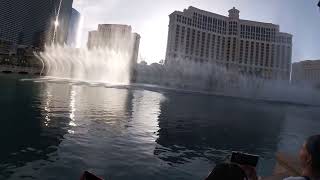 Impresionante show de agua. Las Vegas Nevada