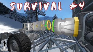 Space Engineers Survival #4 - Base Upgrade Time!!