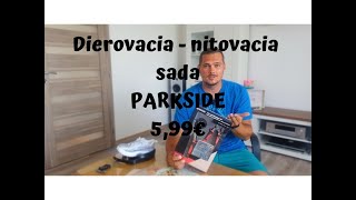 Dierovacia - nitovacia sada - PARKSIDE - Punch Pliers - Eyelet Set - SK