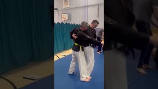 One Handed Hip Throw With Lock, 4K Beast Demonstration #shorts #shortfeed #martialarts