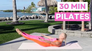 30 MIN BEGINNER PILATES WORKOUT (No Equipment)