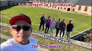 Tour at “La Fortress de Louisbourg” “Cannon Firing” with Mexican Friends | Jef Tv Canada