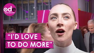 Saoirse Ronan Talks Playing a Mother & Wanting to SING More!