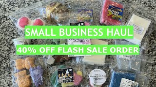 SMALL BUSINESS HAUL | AMERICAN MADE WAX CO - FLASH 40% OFF SALE