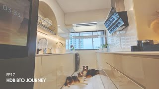 Kitchen Tour & Reno Tips (Part 2) | Self-Designed Neutral Contemporary Home | EP17 HDB BTO