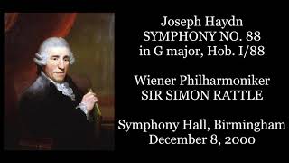 Haydn: Symphony No. 88 - Vienna Philharmonic Orchestra/Sir Simon Rattle (2000)