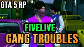 The Grove vs. Ballas Gang Troubles in FiveLive | GTA 5 RP