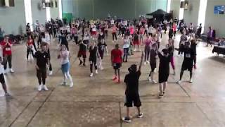 Dance Aerobics team teach with Zena Saheli, 14.04.2019 Tours(France)