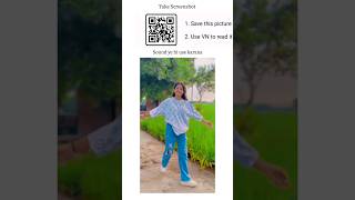 vn video editor Qr Code#shorts