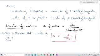 How to calculate percentage yield of organic synthesis?