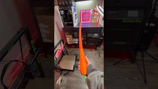 THE CARROT KATANA🥕🤺 #3d #cool3dprints #3dprinting #satisfying #3dprintingmachine #3dprint #asmr