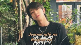 Seventeen Journal With Me🧸📔: Minghao ver♡