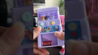 I’m inlove with the color of this cute #satisfying mini vending machine 💘 #shorts #asmr #trending