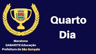 4° DIA - Maratona para São Gonçalo/RJ - Concurso do MAGISTÉRIO - REDAÇÃO/ DISCURSIVA - SELECON