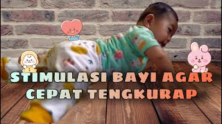 stimulasi agar bayi cepat tengkurap