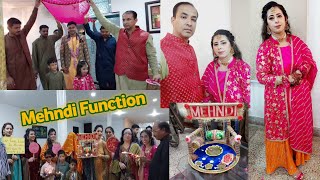 Mehndi ka function bht acha hua || Devar ki mehndi | Mehndi per Dulhan ki entry hui