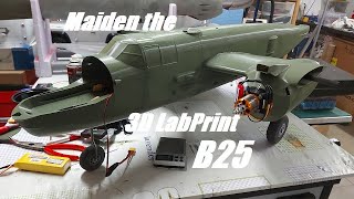 First flights of the 3D LabPrint B25