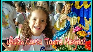 PURÍSIMA 2018 CON NIÑOS DEL COLEGIO NUESTRA SEÑORA DEL ROSARIO ESTELÍ, NICARAGUA