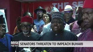 Impeachment for President Buhari, Minority Caucus in the Senate Threatens