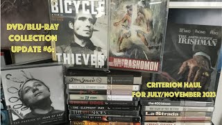 DVD/Blu-ray Collection Update 6: Criterion Hull