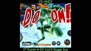 Kuzan ice age 1vs3 two Roger's & Blackbeard (Double Ko) in Gol D Roger Era /Meta 2021 {SHORTS} #OPBR