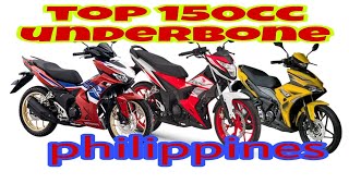 TOP 150cc UNDERBONE PHILIPPINES!@mairomotourvlog1976