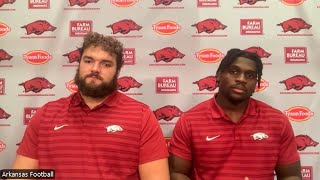 Joshua Braun and Stephen Dix Jr. talk about upcoming game with Louisiana Tech