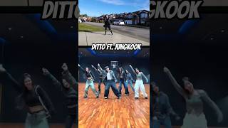 New Jeans Ditto ft. Jungkook Dance Challenge version 2 #dancechallenge #ditto #newjeans #Jungkook