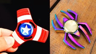 ТОП 7 супергеройских спиннеров. Спиннеры из китая. Fidget spinner