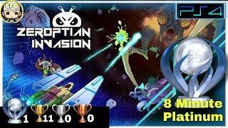 Zeroptian Invasion - PS4 - Cheap Eazy Fast Platinum (8 minutes)