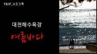 대천해변, 노을 [사진기록] 대천해수욕장 바다풍경, 그리고 일몰