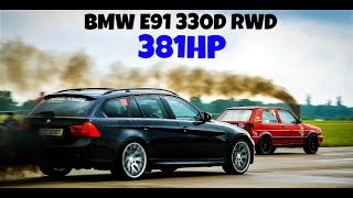 BMW E91 330D RWD 381HP @ DIESELPOWER R6 @BMW POWER |VORY TDI