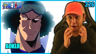 🧊 MEET AOKIJI 🧊 | One Piece - Episode 226 | Reaction