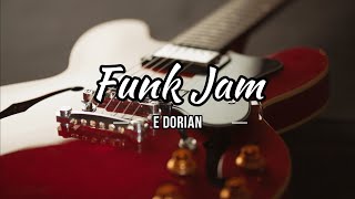 Cool Funk Guitar Jam Backing Track | E Minor / E Dorian