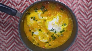 MOQUECA DE OVO - RECEITA FÁCIL E ECONÔMICA