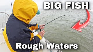 Navigating Through Rough Waters: Epic Big Fish Encounter At The Jetties